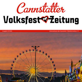 Volksfestzeitung 2024